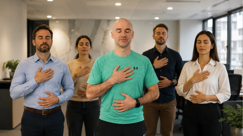 Gestion du stress au travail : atelier de cohérence cardiaque en entreprise
